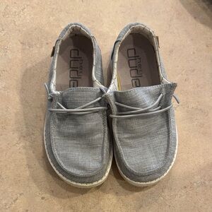Hey Dude Light Gray Slip-On Shoes